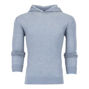 NWT Greyson Saratoga Sweater Hoodie in Light Heather Grey size Medium